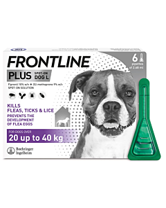 Frontline Plus Large Dog x 6