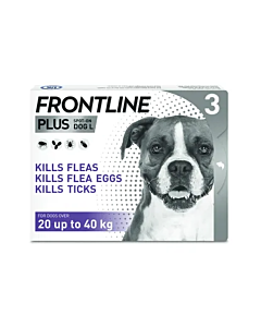 Frontline Plus Large Dog x 3