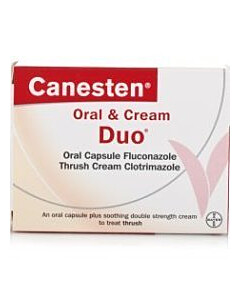  Canesten Thrush Duo Oral Capsule & External Cream