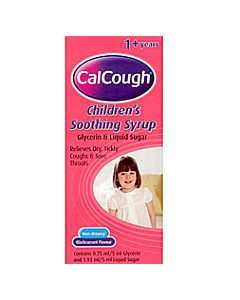 Calcough children's soothing syrup 0.75mg x 125ml