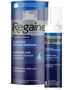 Regaine Foam Solution - 1 Month Supply