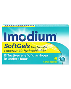 Imodium Softgel Capsules 2mg 6s