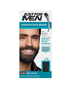 Just For Men Moustache & Beard Light Brown Hair Dye M-25