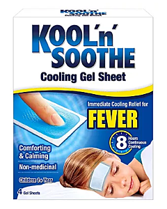 Kool 'n' Soothe Soft Gel Sheets - 4 pack