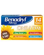 Benadryl One A Day Relief 14 Tablets