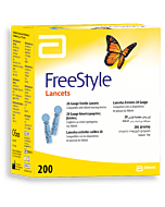 Freestyle 0.5mm - 28g Lancets x 200