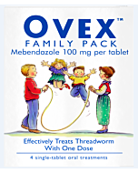 Ovex Threadworm Tablet Family Pack