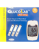 Glucolab Glucose Test Strips 50
