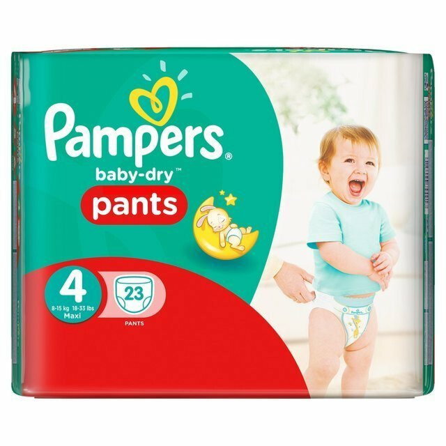 Pampers Couches Baby Dry Pants Maxi taille 4 