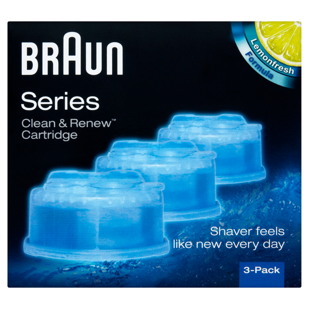 Braun CCR3 Clean & Renew Cartridge 3 Pack