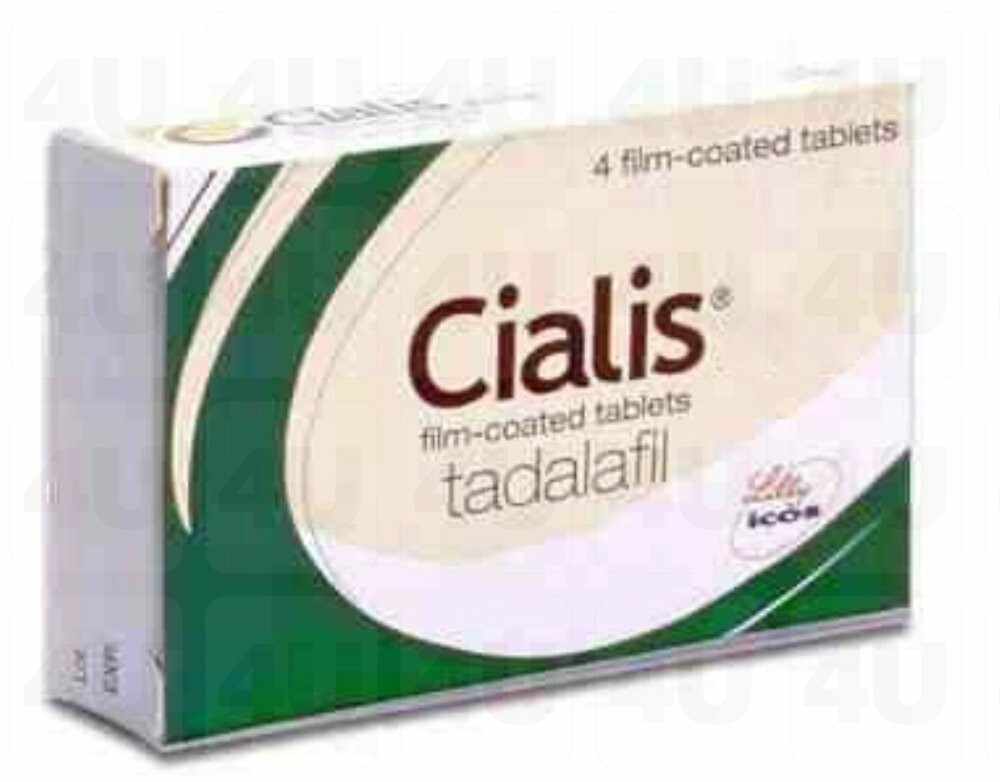 Cialis 20mg Tablet x4