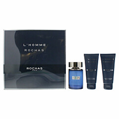 Rochas L'homme Rochas 3 Piece Eau De Toilette 100ml Shower Gel 100ml Aftershave 100ml