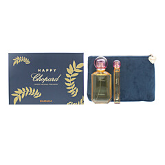 Chopard Happy Chopard Bigardia 3 Piece Gift Set: Eau De Parfum 100ml - Eau De Parfum 10ml - Pouch