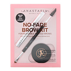 Anastasia Beverly Hills No-fade Brow Kit Gift Set: Cult Classic Dipbrow Pomade - Brush 7b - Mini Clear Brow Gel