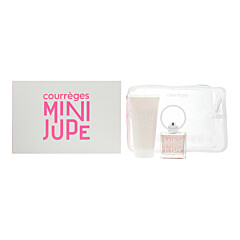 Courrèges Mini Jupe 2 Piece Gift Set: Eau De Parfum 50ml - Body Cream 150ml