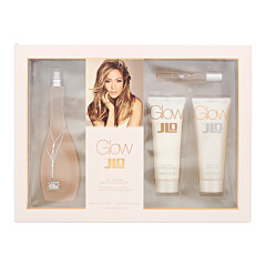 Jennifer Lopez Glow 4 Piece Gift Set: Eau De Toilette 100ml - Body Lotion 75ml - Shower Gel 75ml - Rollerball Eau De Toilette 7ml