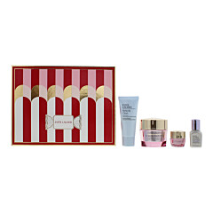 Estée Lauder Firm + Glow 4 Piece Gift Set: Night Repair Serum 15ml - Cell Power Cream 50ml - Eye Balm 5ml - Foam Cleanser 30ml