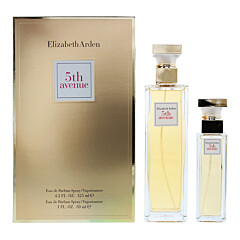Elizabeth Arden 5th Avenue 2 Piece Gift Set: Eau De Parfum 125ml - Eau De Parfum 30ml