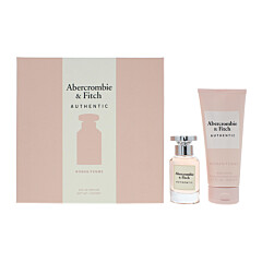 Abercrombie Fitch Authentic Woman 2 Piece Gift Set: Eau De Parfum 50ml - Body Lotion 200ml