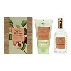 4711 Acqua Colonia White Peach Coriander 2 Piece Gift Set: Eau De Cologne 50ml - Shower Gel 75ml