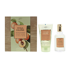 4711 Acqua Colonia White Peach Coriander 2 Piece Gift Set: Eau De Cologne 50ml - Shower Gel 75ml