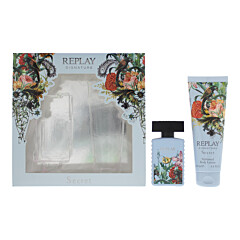 Replay Signature Secret For Woman 2 Piece Gift Set: Eau De Toilette 30ml - Body Lotion 100ml