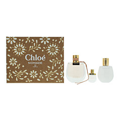 Chloé Nomade 3 Piece Gift Set: Eau De Parfum 75ml - Body Lotion 100ml - Eau De Parfum 5ml