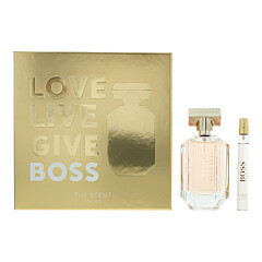 Hugo Boss The Scent For Her 2 Piece Gift Set: Eau De Parfum 100ml - Eau De Parfum 10ml