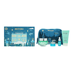 Biotherm Aquasource 4 Piece Gift Set: Hyalu Plump Gel 50ml - Plankton Elixir Serum 7ml - Plankton Eye Cream 5ml - Purifying Foaming Cleanser 50ml