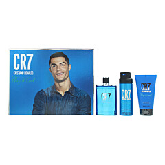 Cristiano Ronaldo Play It Cool 3 Piece Gift Set: Eau De Toilette 100ml - Shower Gel 150ml - Body Spray 150ml