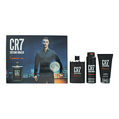 Cristiano Ronaldo Cr7 Game On 3 Piece Gift Set: Eau De Toilette 100ml - Shower G