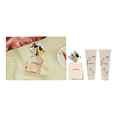 Marc Jacobs Perfect 3 Piece Gift Set: Eau De Parfum 100ml - Body Lotion 75ml - Shower Gel 75ml