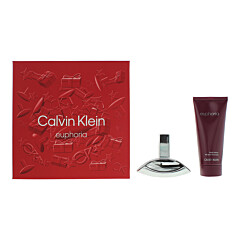 Calvin Klein Euphoria For Women 2 Piece Gift Set: Eau De Parfum 30ml - Body Lotion 100ml
