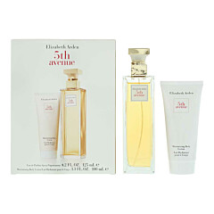 Elizabeth Arden 5th Avenue 2 Piece Gift Set: Eau De Parfum 125ml - Body Lotion 100ml