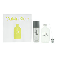 Calvin Klein Calvin Klein CK One 2 Piece Gift Set: Eau De Toilette 100ml - Deodorant Spray 150ml