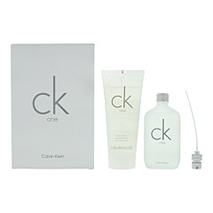 Calvin Klein Calvin Klein CK One 2 Piece Gift Set: Eau De Toilette 50ml - Shower Gel 100ml