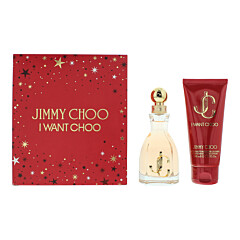Jimmy Choo I Want Choo 2 Piece Gift Set: Eau De Parfum 60ml - Body Lotion 100ml