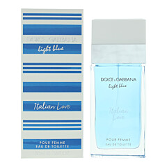Dolce Gabbana Light Blue Italian Love Pour Femme Eau De Toilette 50ml