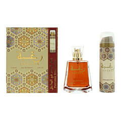 Lattafa Raghba 2 Piece Gift Set: Eau De Parfum 100ml - Deodorant Spray 50ml