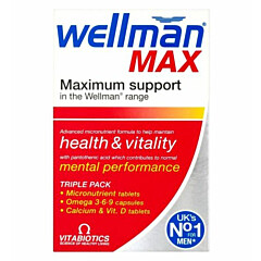Vitabiotics Wellman Max 84 Tablets