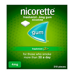 Nicorette Freshmint Gum 4mg 210s