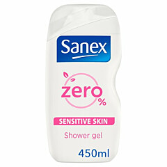 Sanex Shower Gel Zero% Sensitive 450ml