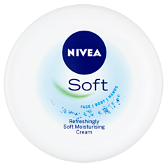 Nivea Soft Moisturising Cream Pot 