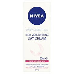 Nivea Daily Essentials Rich Moisturising Day Cream 