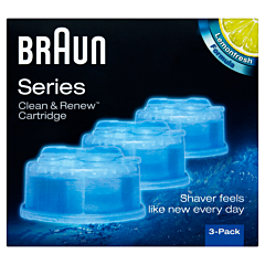 Braun CCR3 Clean & Renew Cartridge 3 Pack