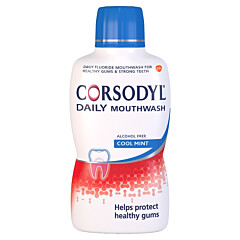 Corsodyl Daily Mouthwash Cool Mint Alcohol Free x 500ml