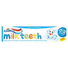 Aquafresh Milk Teeth Fluoride Toothpaste 50ml