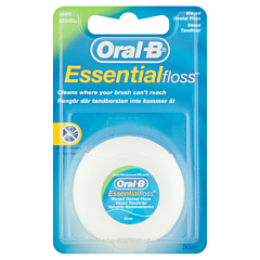 Oral-B Essential Mint Waxed Floss 50mtr