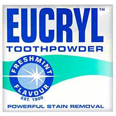Eucryl Toothpowder Smokers Freshmint Flavour 50g