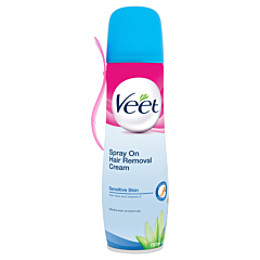 Veet Spray on Hair Removal Cream for Sensitive Skin 150ml